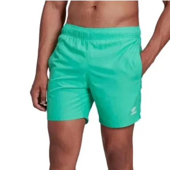 adidas ORIGINALS MENS ADICOLOR ESSENTIALS SWIM SHORTS size Mediumnew with tags